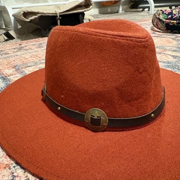 Rust Fedora Hat - Picture 2 of 4